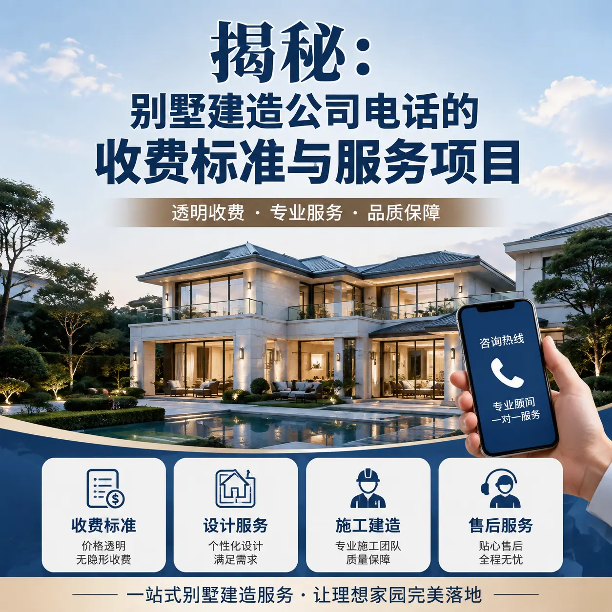 揭秘：六枝特别墅建造公司电话的收费标准与服务项目