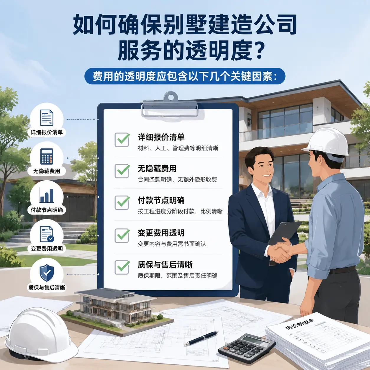 在 六枝特 如何确保别墅建造公司服务的透明度？