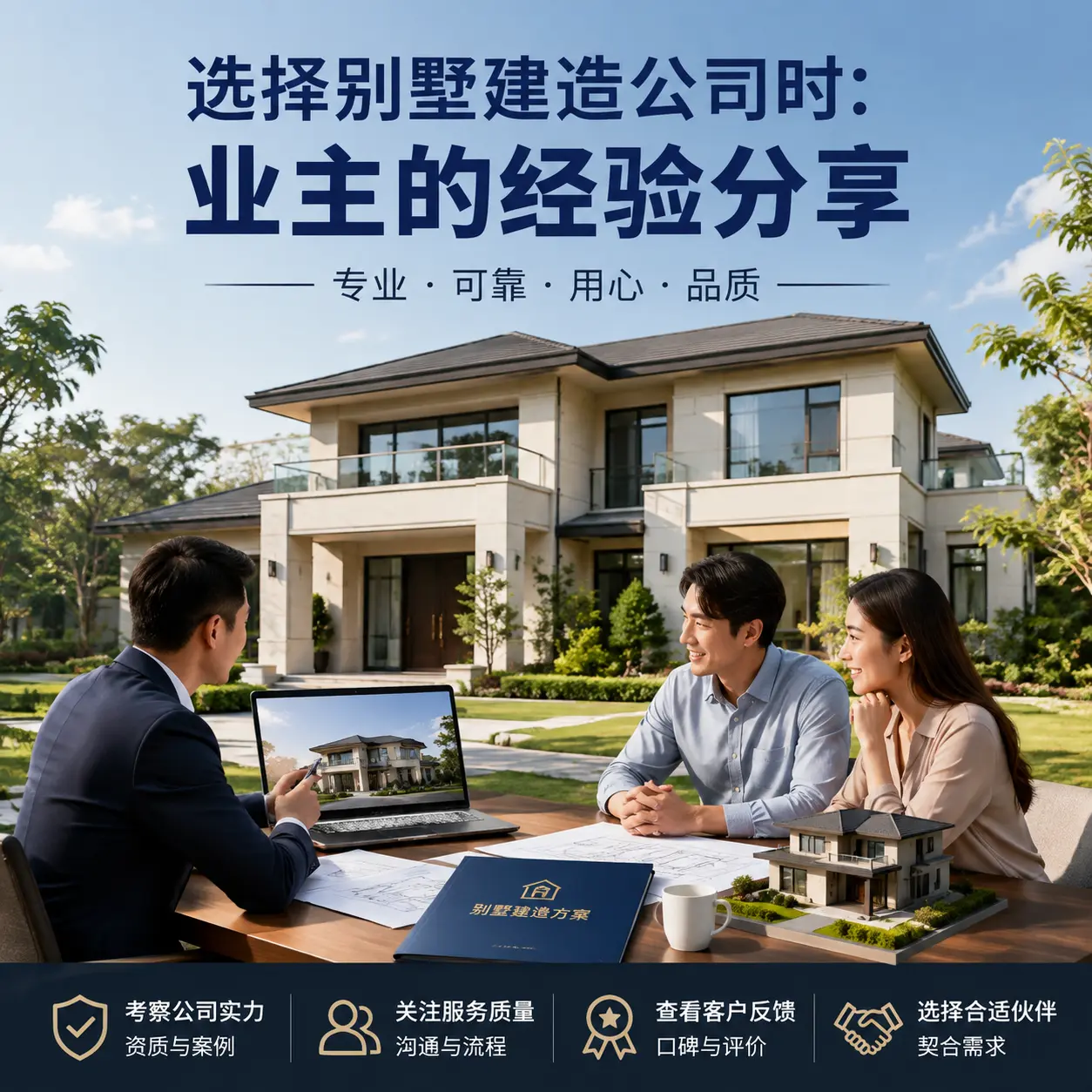 选择别墅建造公司时： 六枝特 业主的经验分享