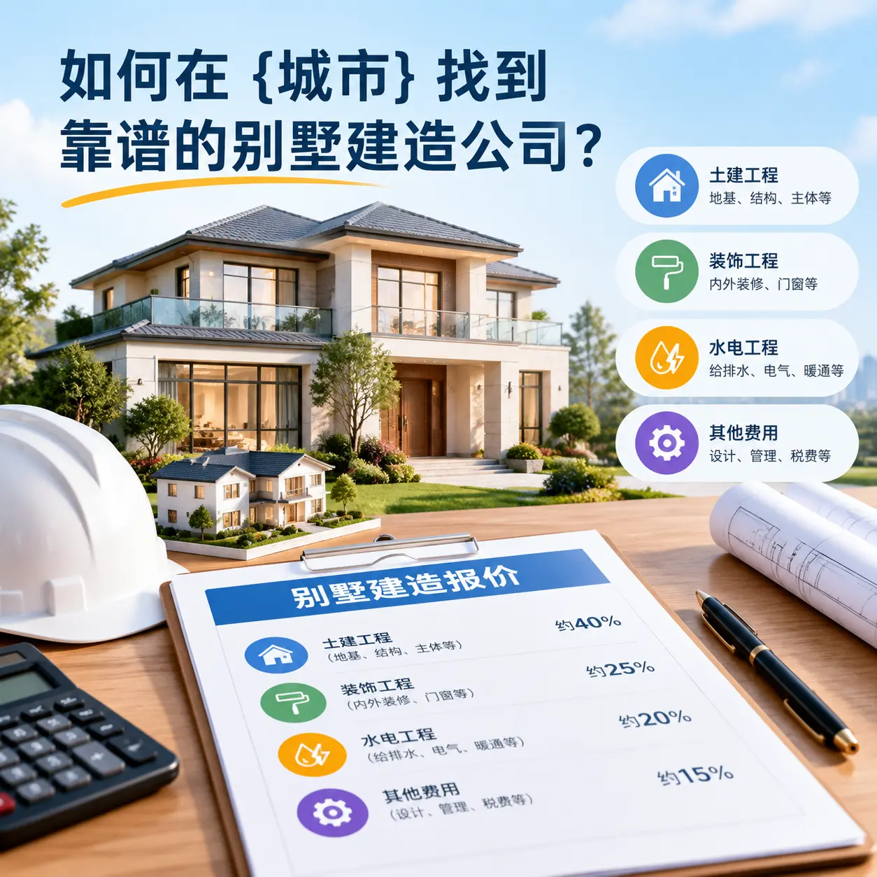 如何在 六枝特 找到靠谱的别墅建造公司？