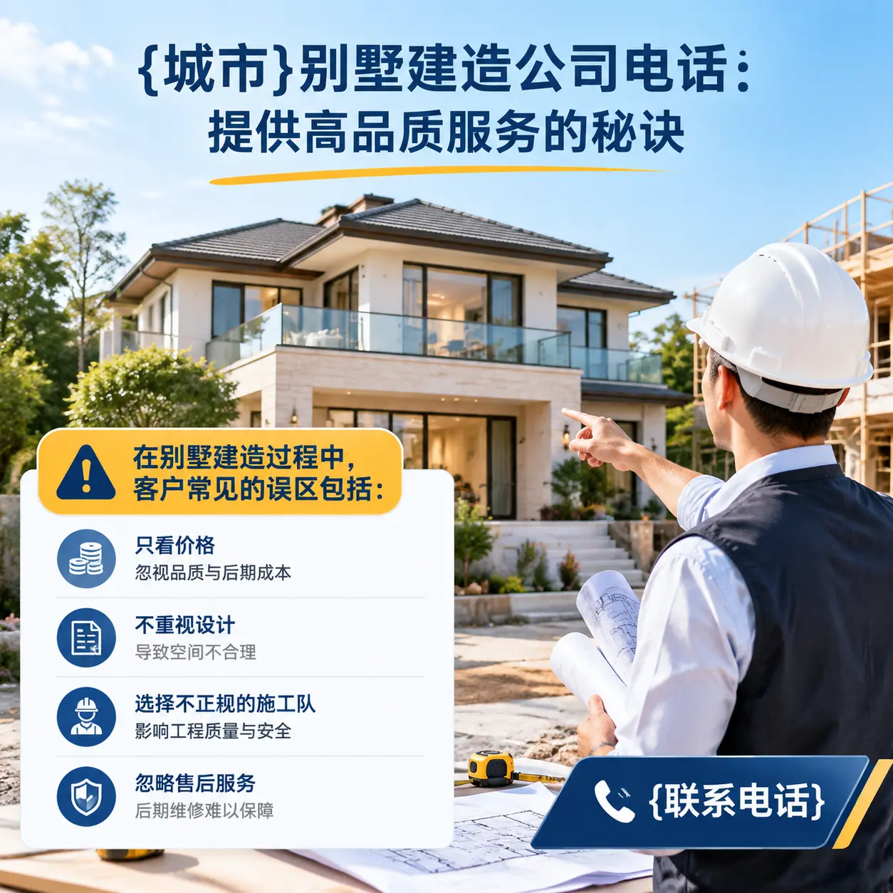 六枝特别墅建造公司电话:提供高品质服务的秘诀