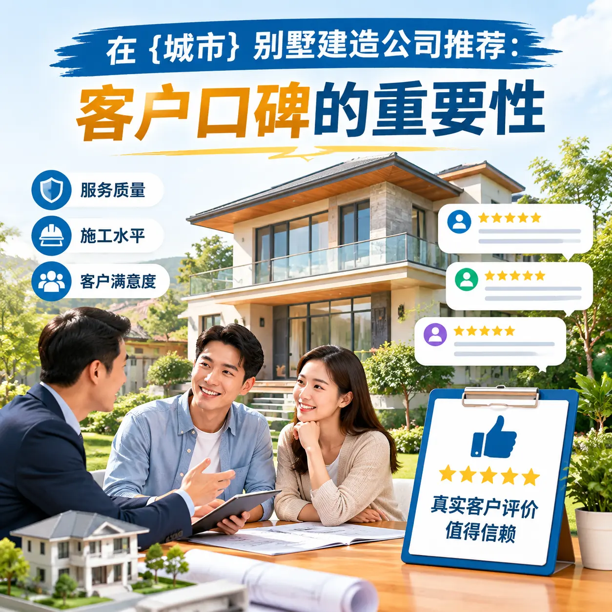在 六枝特 别墅建造公司推荐：客户口碑的重要性