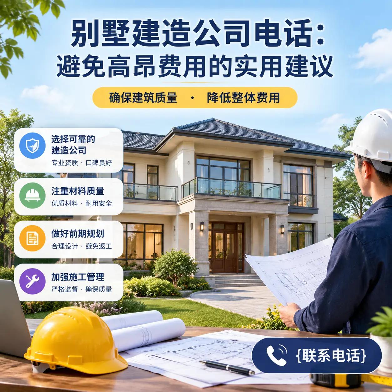 六枝特别墅建造公司电话：避免高昂费用的实用建议