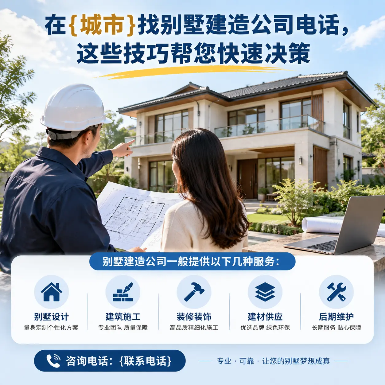 在六枝特找别墅建造公司电话,这些技巧帮您快速决策